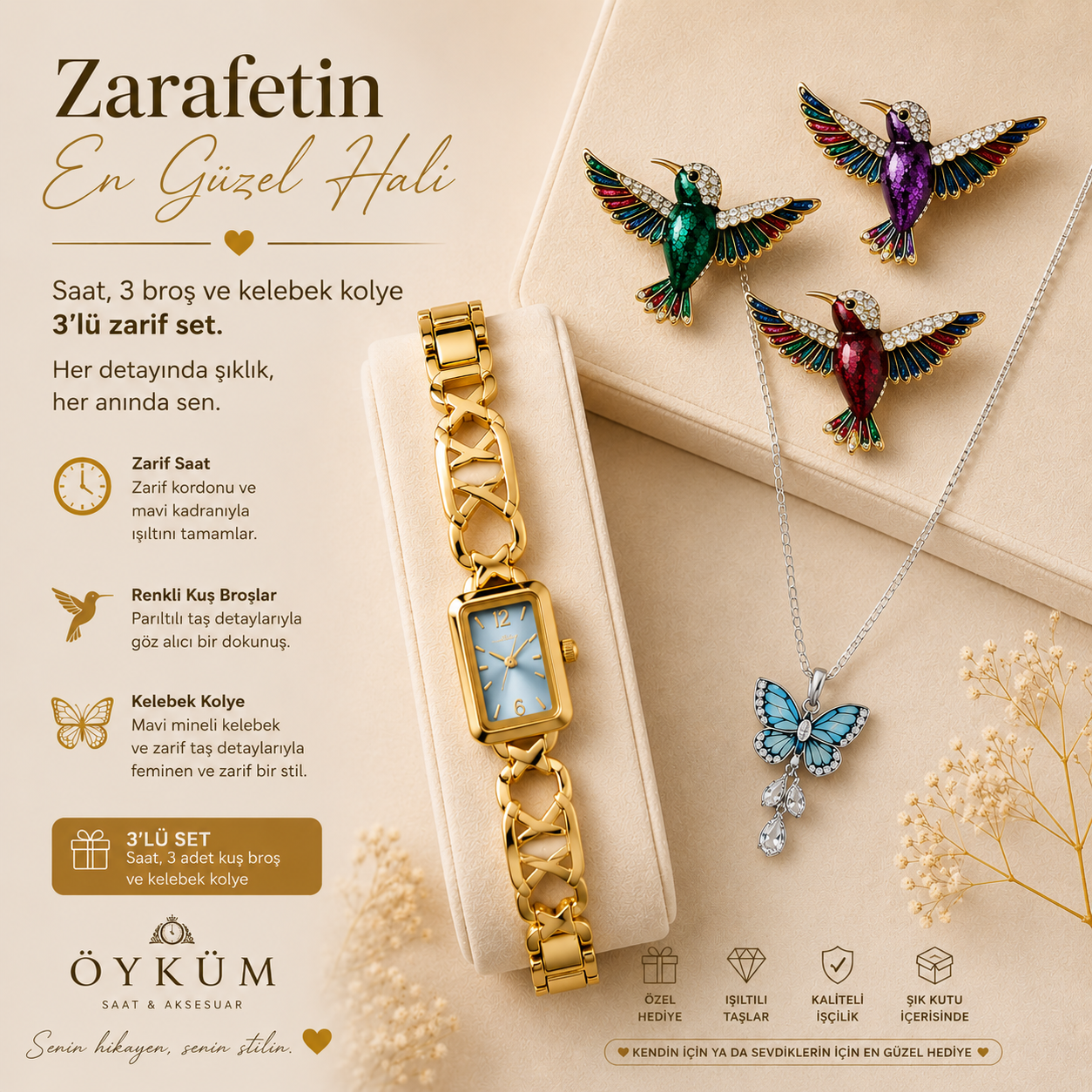 ÖYKÜM SAAT - SET 4