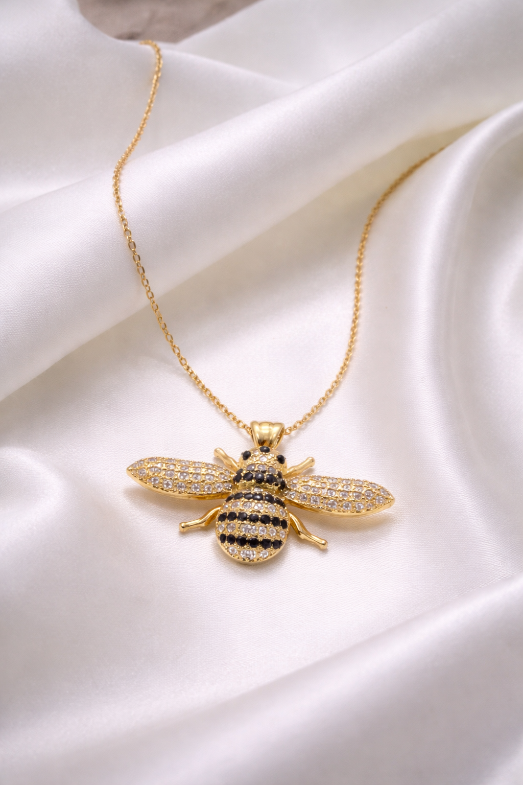 ÖYKÜM KOLYE - GOLD BEE