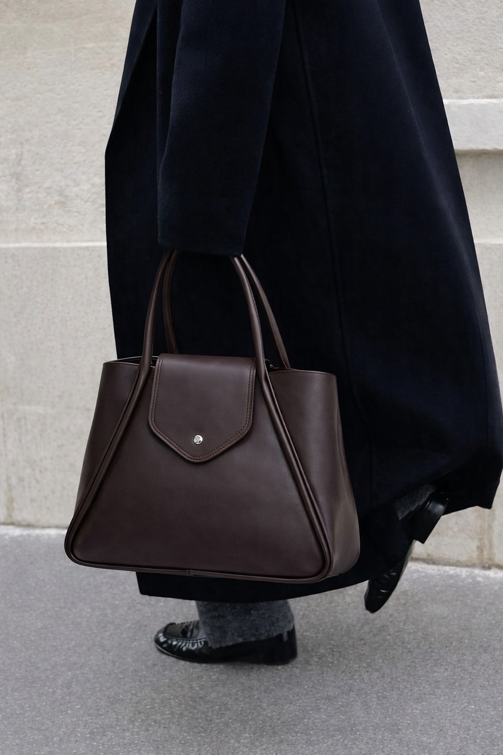 ÖYKÜM ÇANTA - DARK BROWN PLIANT