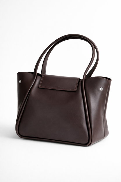 ÖYKÜM ÇANTA - DARK BROWN PLIANT