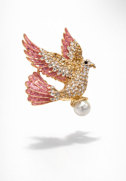 ÖYKÜM TAKI - STONE BIRD BROŞ
