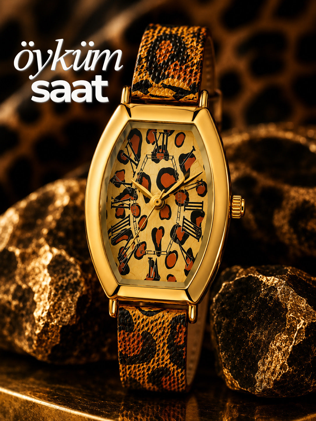 ÖYKÜM SAAT - LEOPAR WILD 2