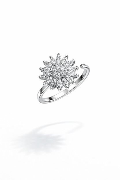 ÖYKÜM TAKI - NO STRESS RING SILVER