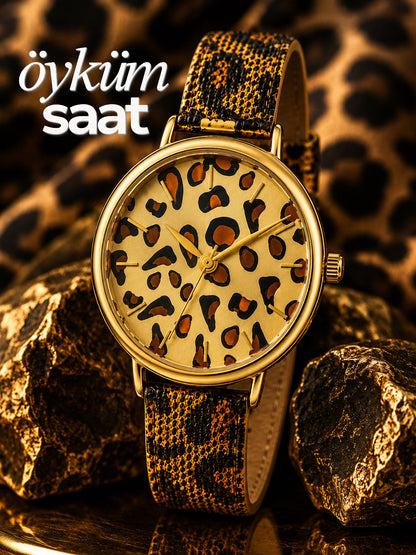 ÖYKÜM SAAT - LEOPAR WILD 5