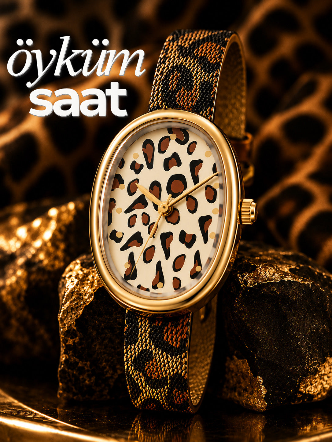 ÖYKÜM SAAT - LEOPAR WILD 1