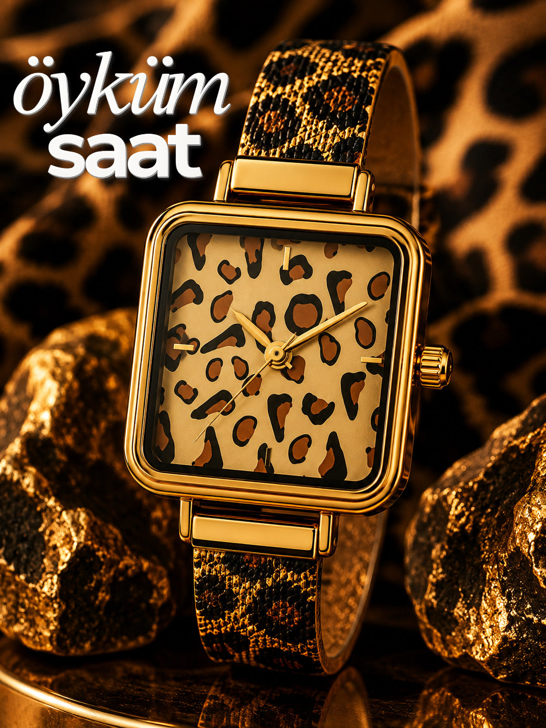 ÖYKÜM SAAT - LEOPAR WILD 3