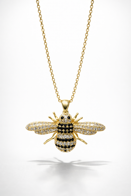 ÖYKÜM KOLYE - GOLD BEE