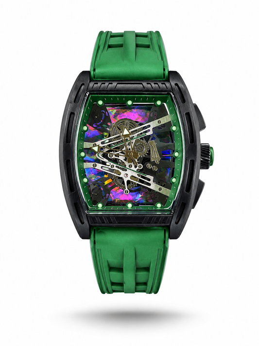 ÖYKÜM SAAT - COLORFULL GREEN (SİLİKON)